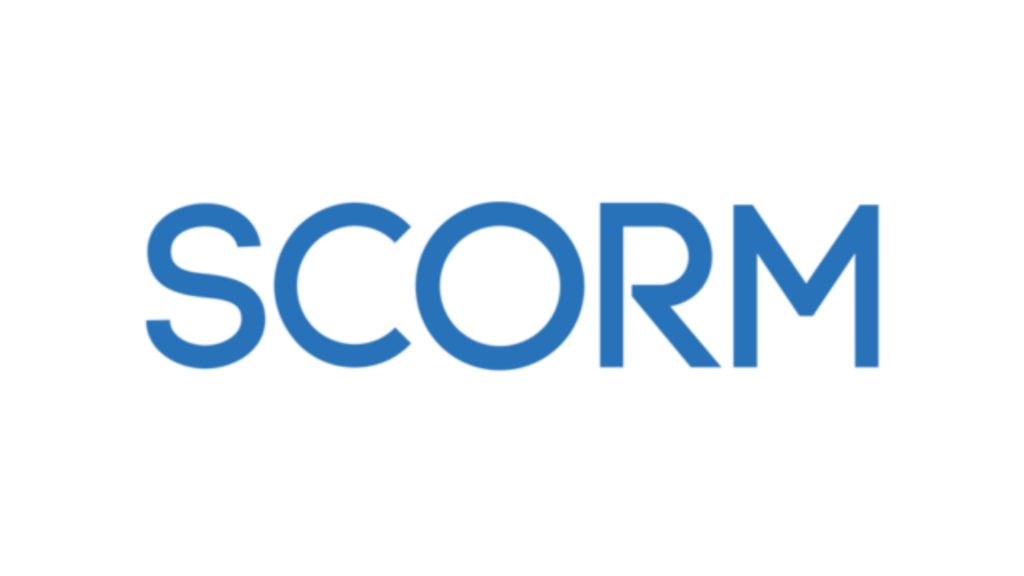 Logo scorm LMS outil auteur